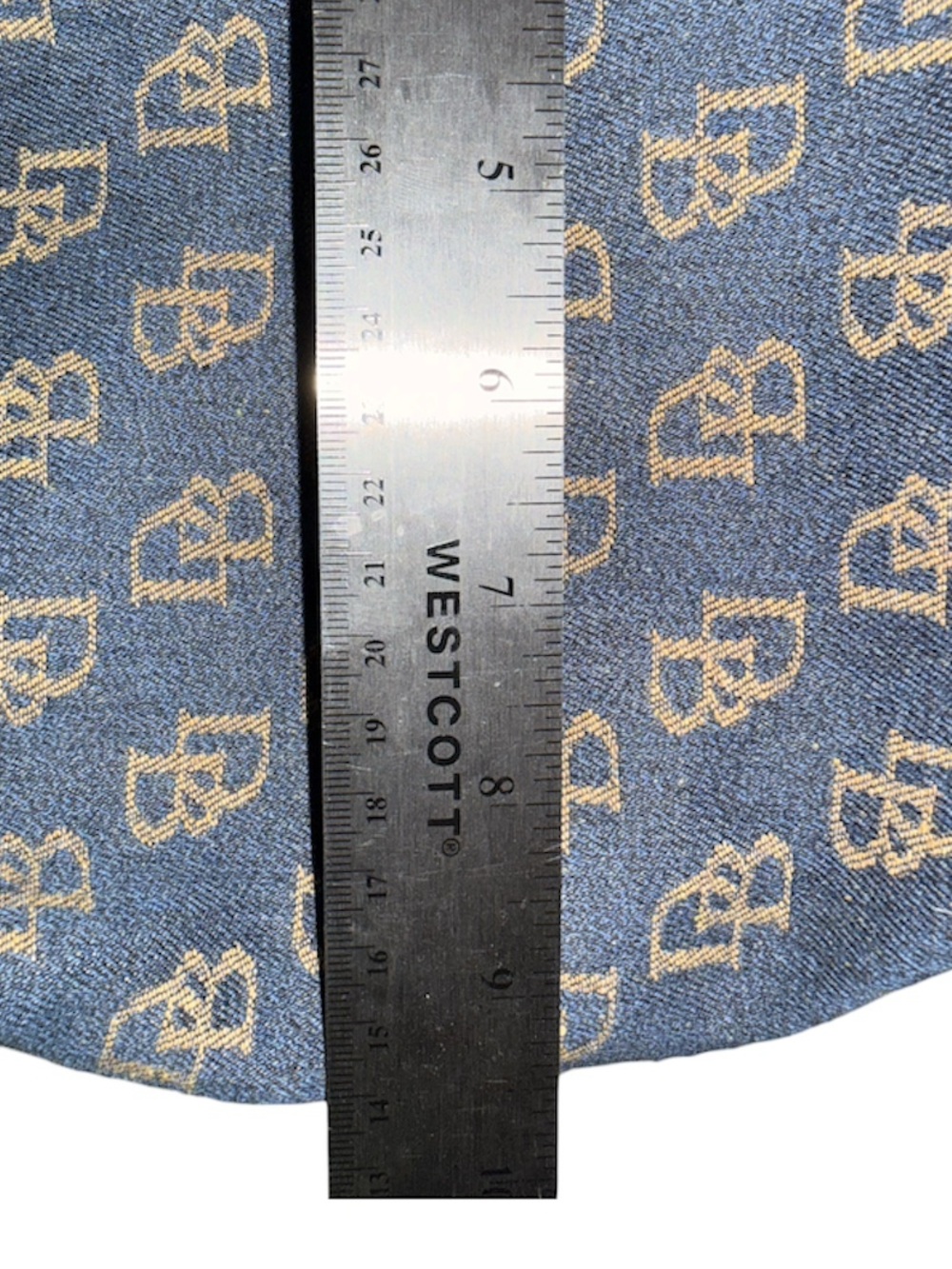 Dooney & Bourke Denim Mini Sac Logo Hobo Bag -Blue/Denim - Picture 8 of 12